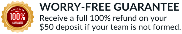 worry free money back guarantee